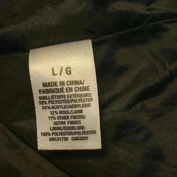 Women’s Aeropostale pea coat with hood size large - Picture 4 of 4